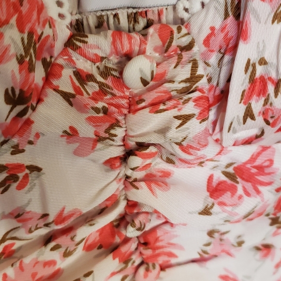 SOLD! Princess Polly Maddi Pink Floral Top Size 2 - Picture 11 of 11